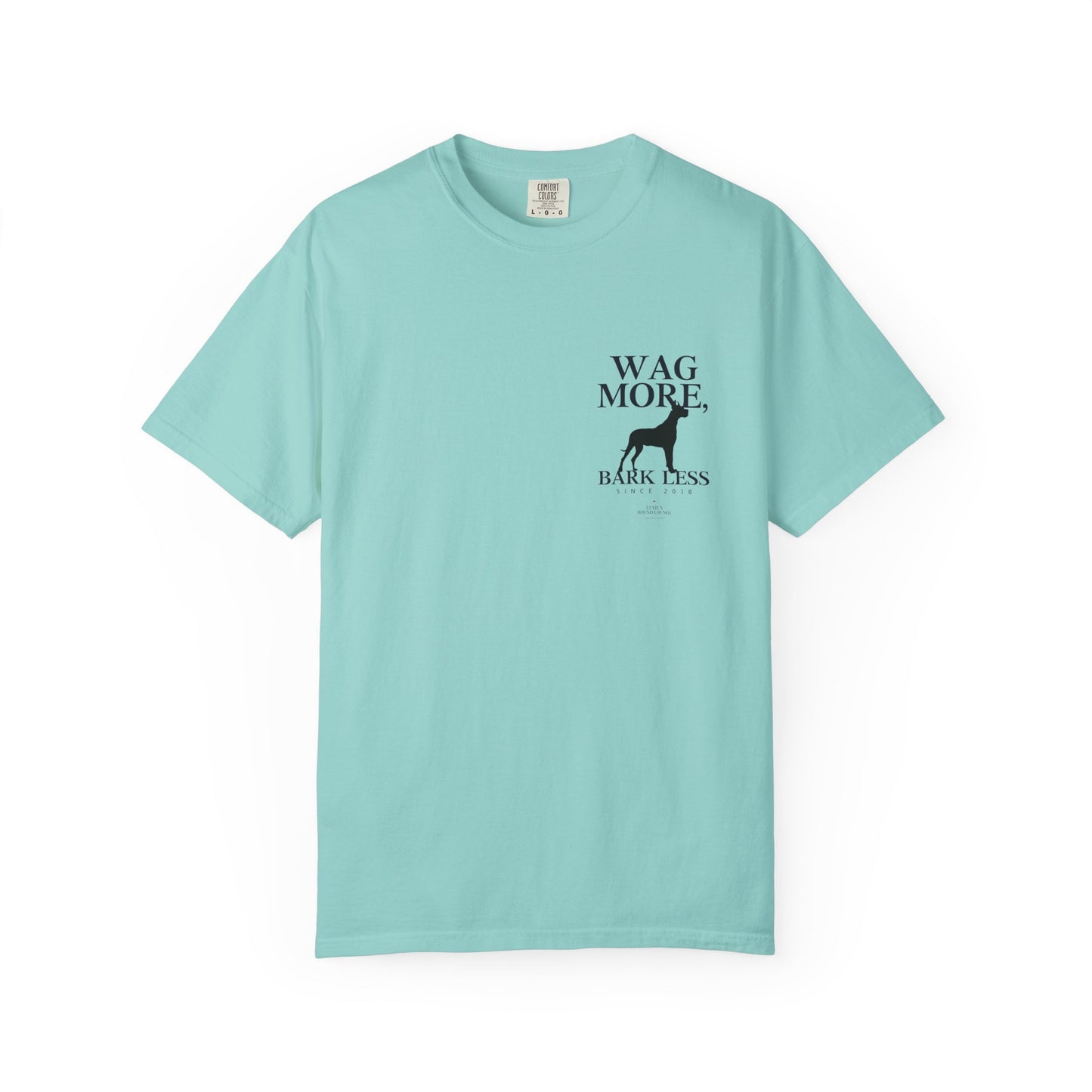 Wag More Bark Less Unisex T-Shirt for Dog Lovers