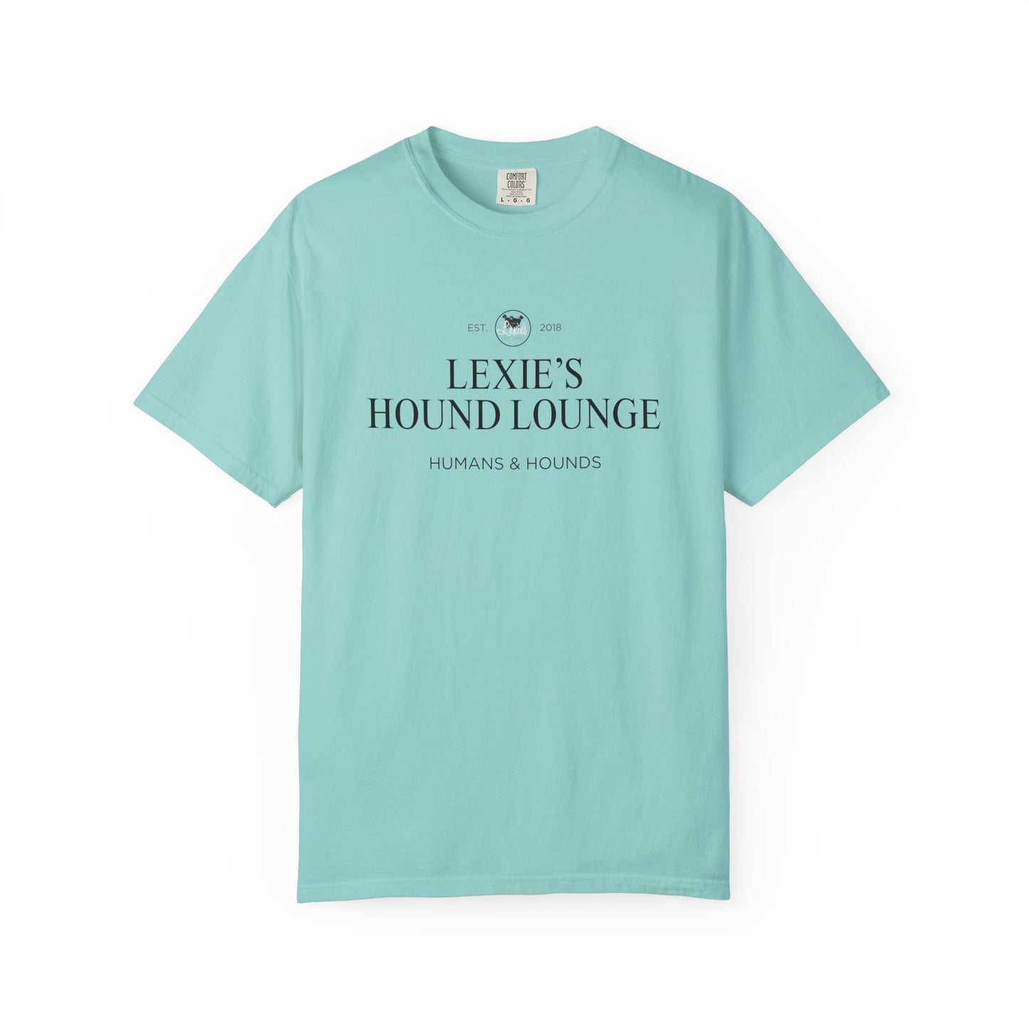 Lexie’s Hound Lounge Comfort Colors Logo Tee