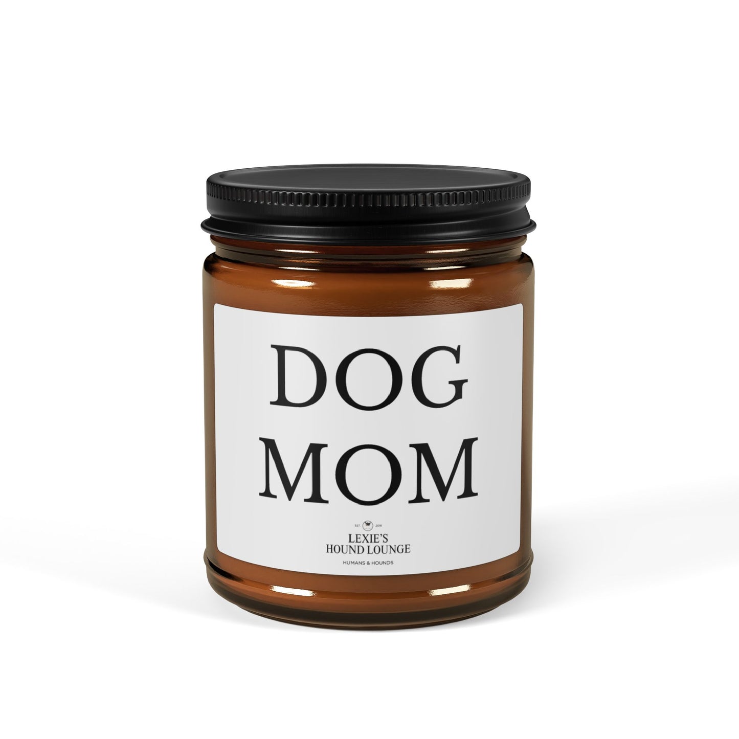 Scented Soy Candle - Dog Mom Gift - Cozy Home Decor