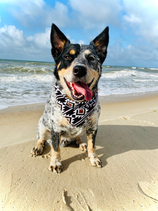 Aztec Print Dog Bandana