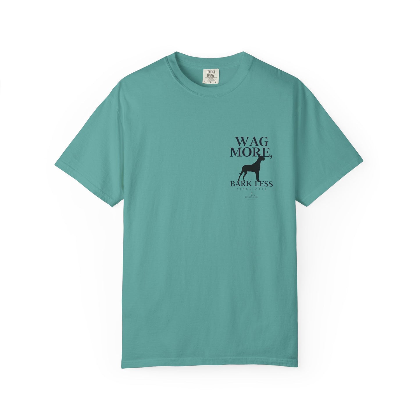 Wag More Bark Less Unisex T-Shirt for Dog Lovers