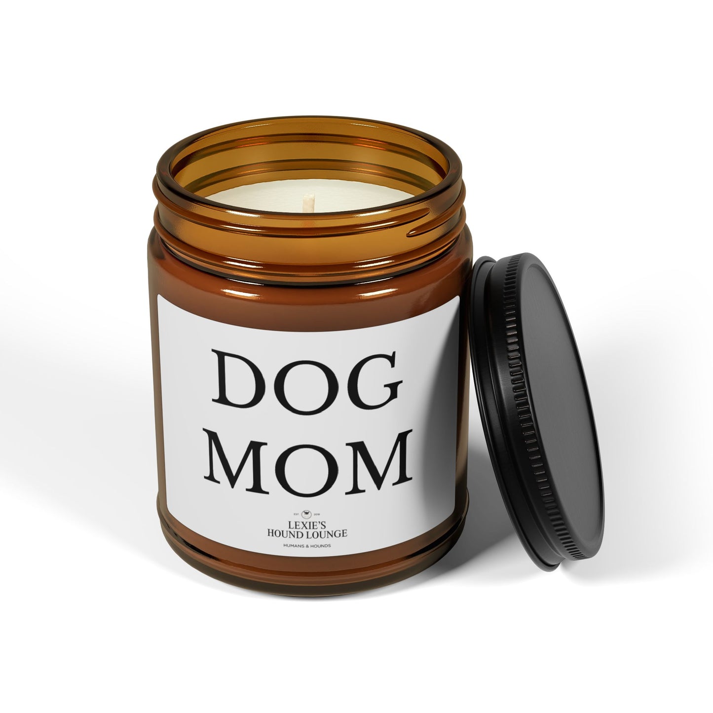 Scented Soy Candle - Dog Mom Gift - Cozy Home Decor
