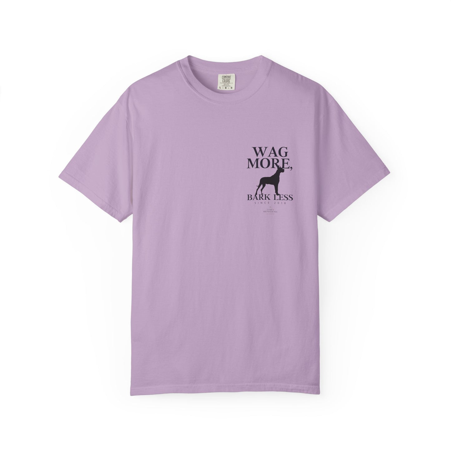 Wag More Bark Less Unisex T-Shirt for Dog Lovers