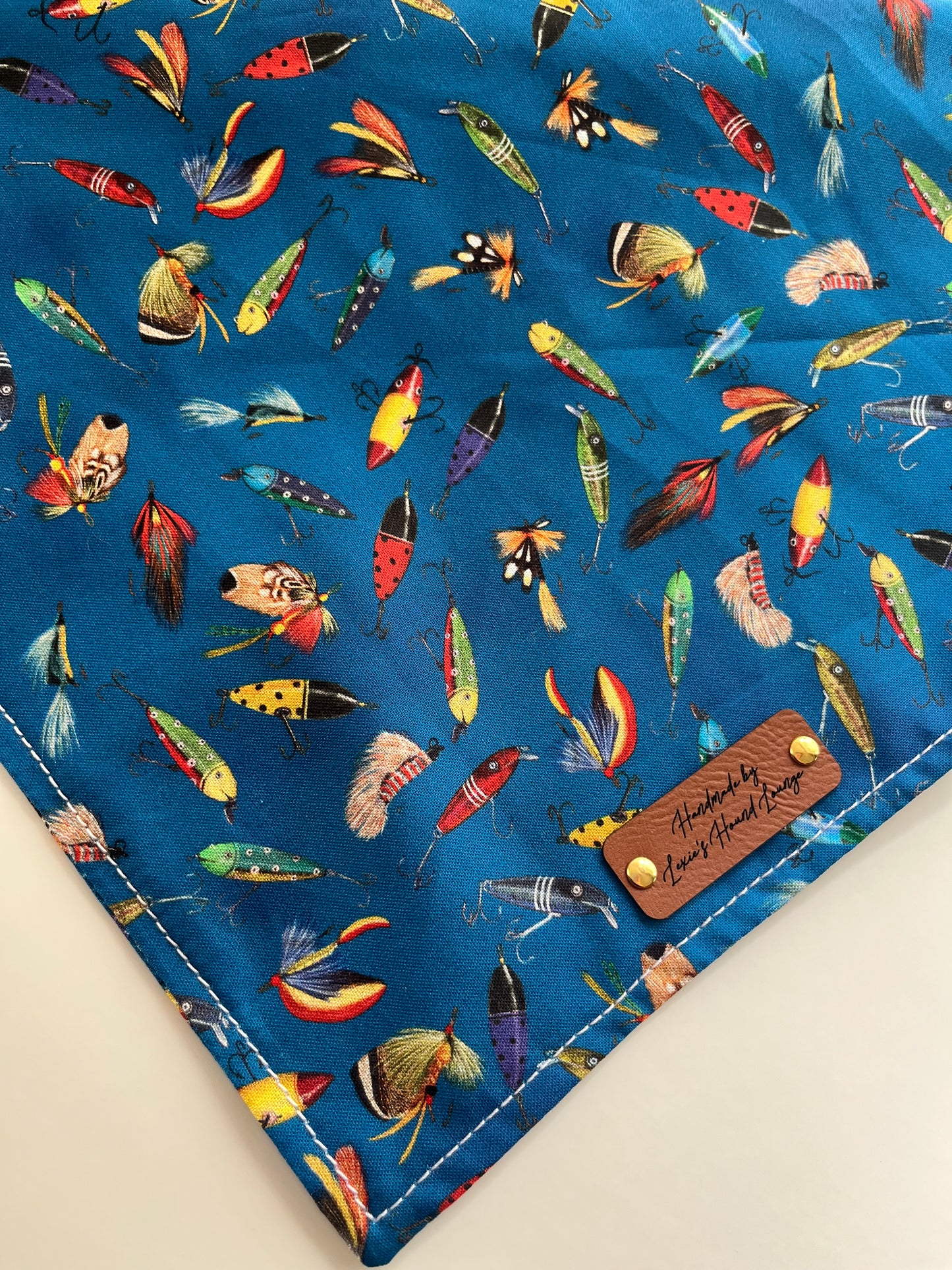 Fishing Lure Dog Bandana