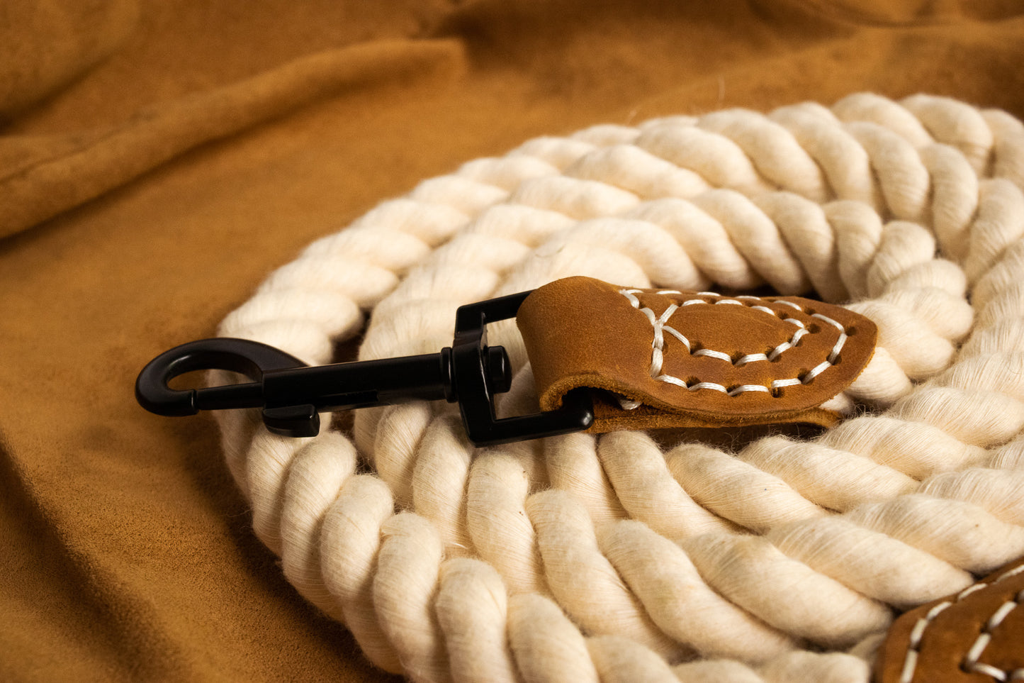 The Ivory Rope Leash
