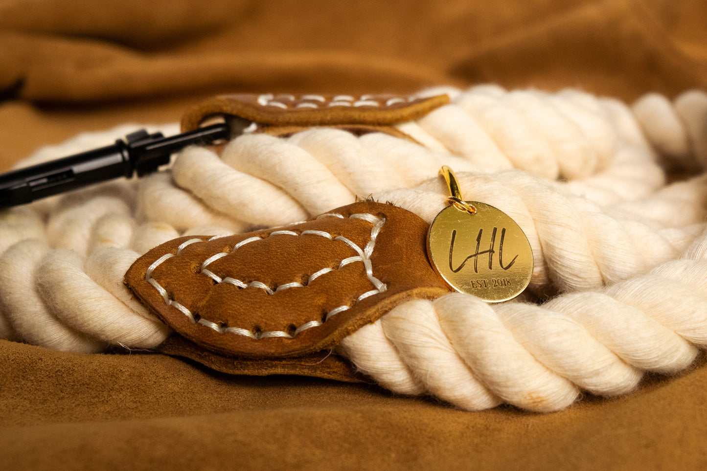 The Ivory Rope Leash