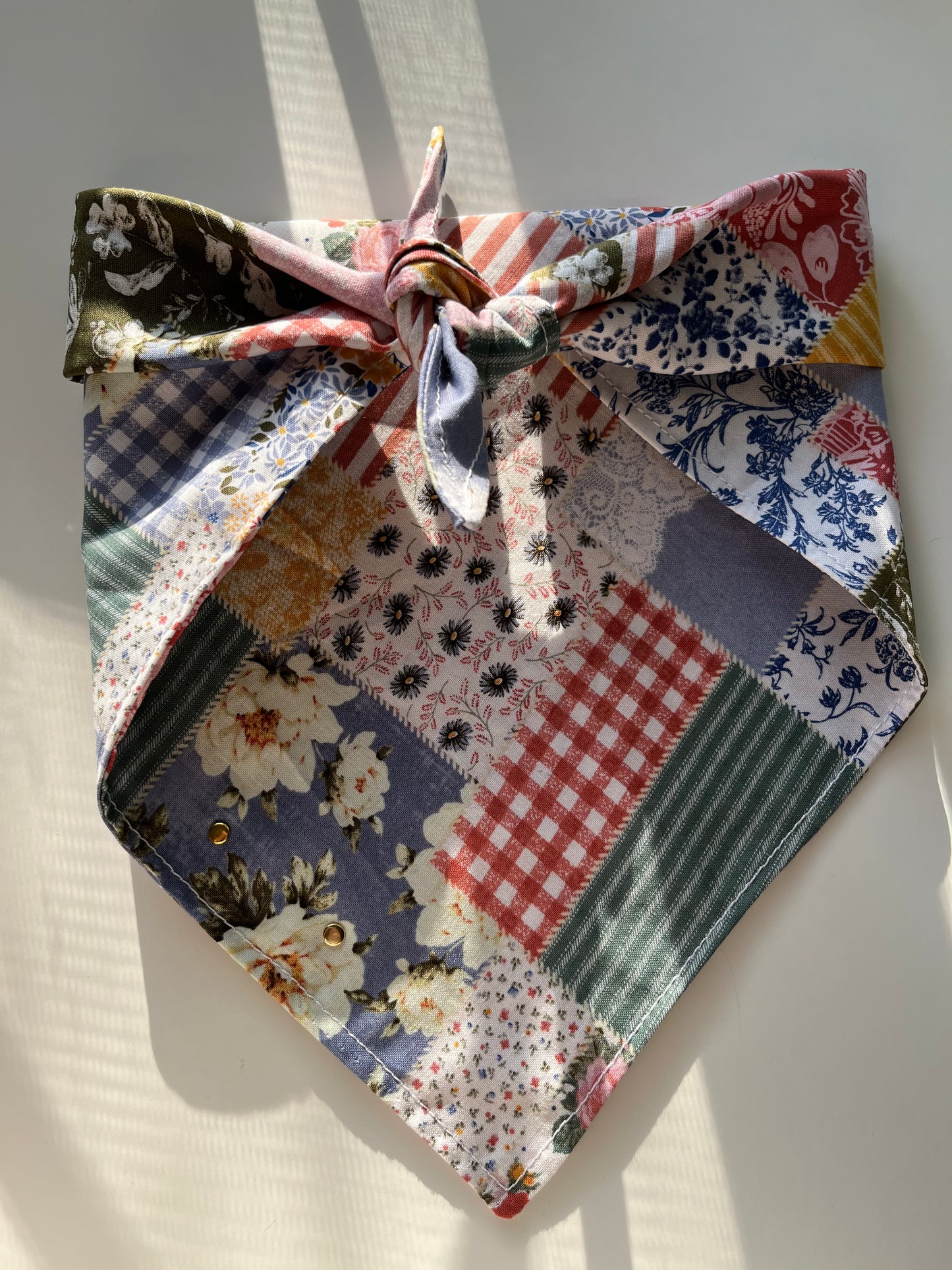 Patchwork Meadow Bandana