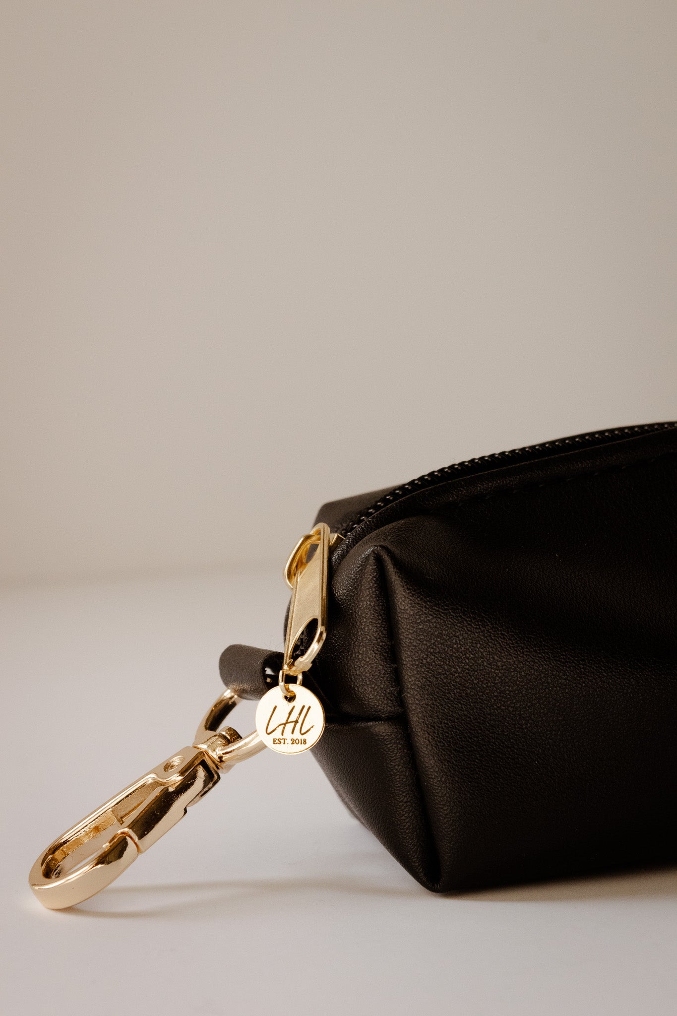 The Oakleigh Leather Poop Bag Holders