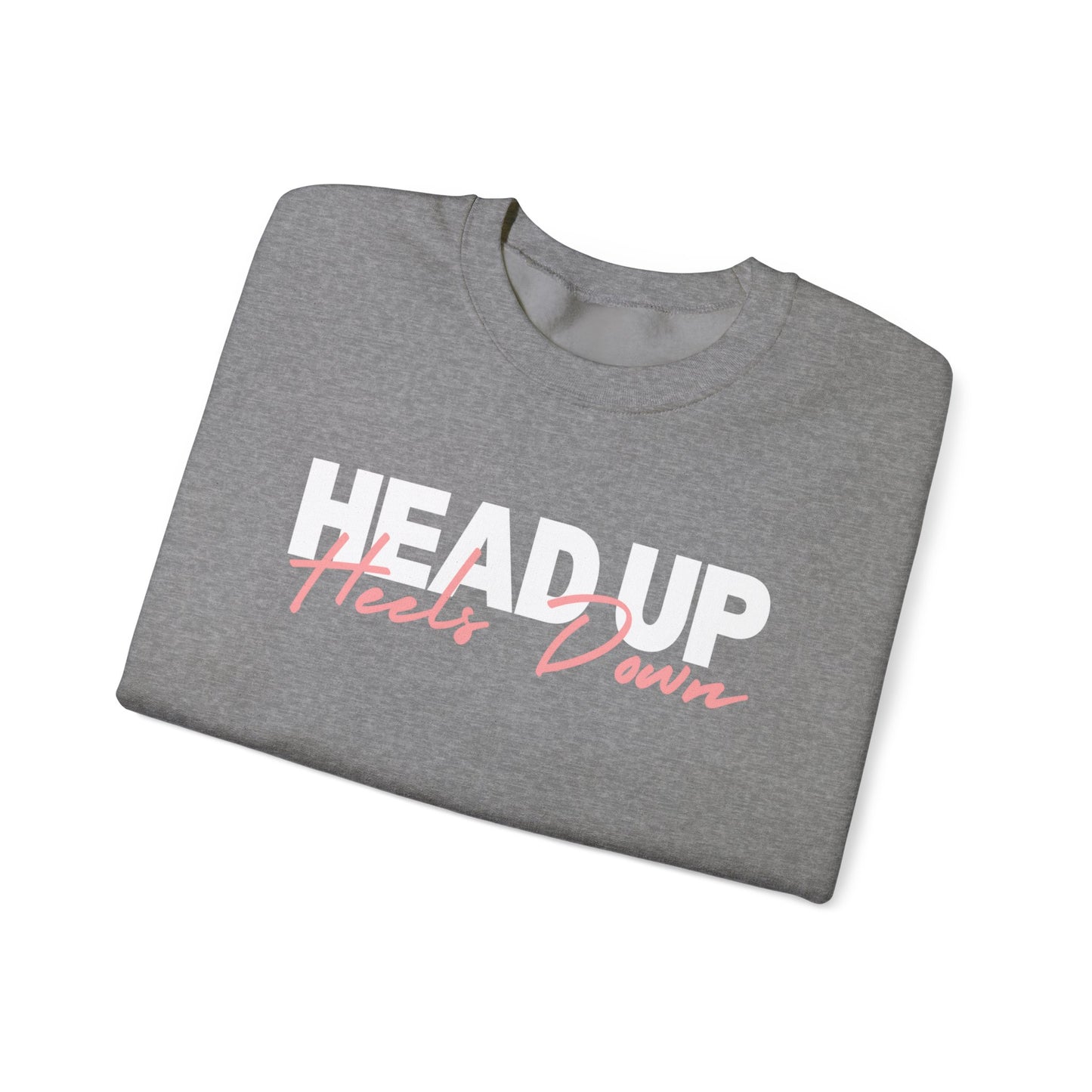 Head up Heels Down Crewneck Sweatshirt