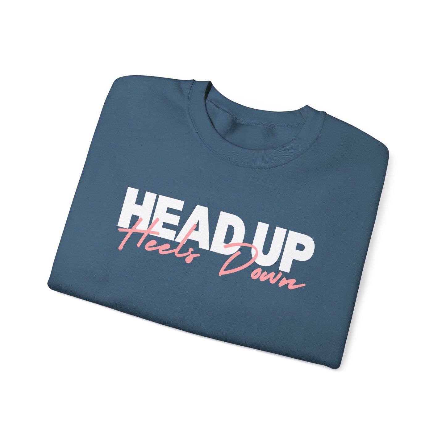 Head up Heels Down Crewneck Sweatshirt