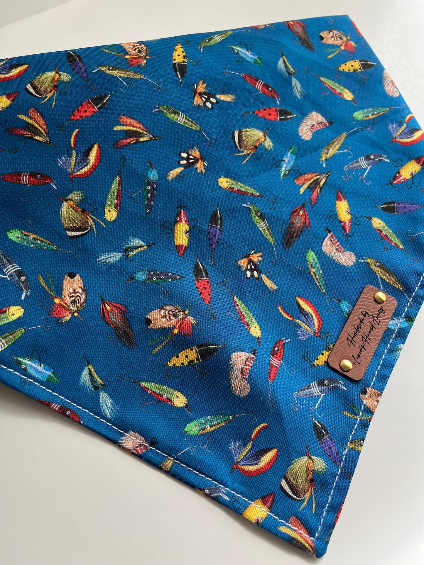 Fishing Lure Dog Bandana