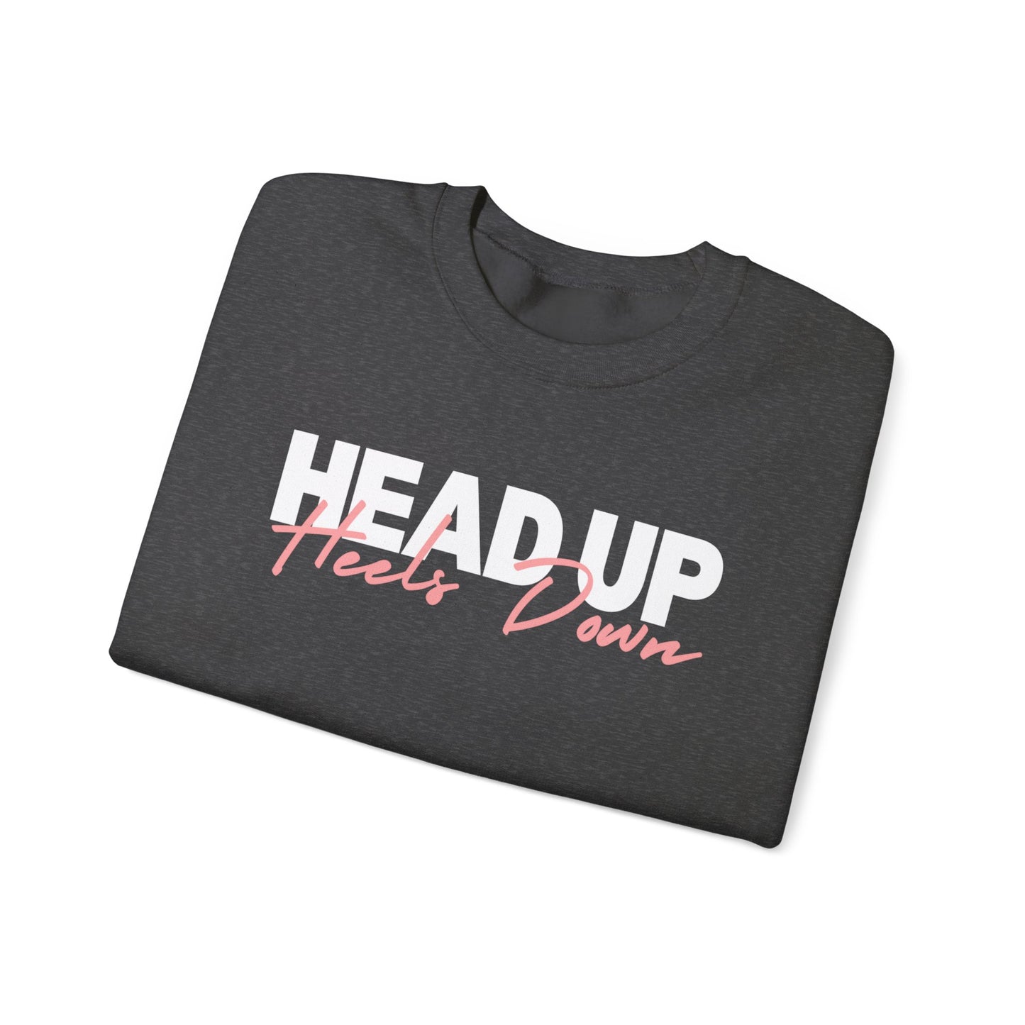 Head up Heels Down Crewneck Sweatshirt