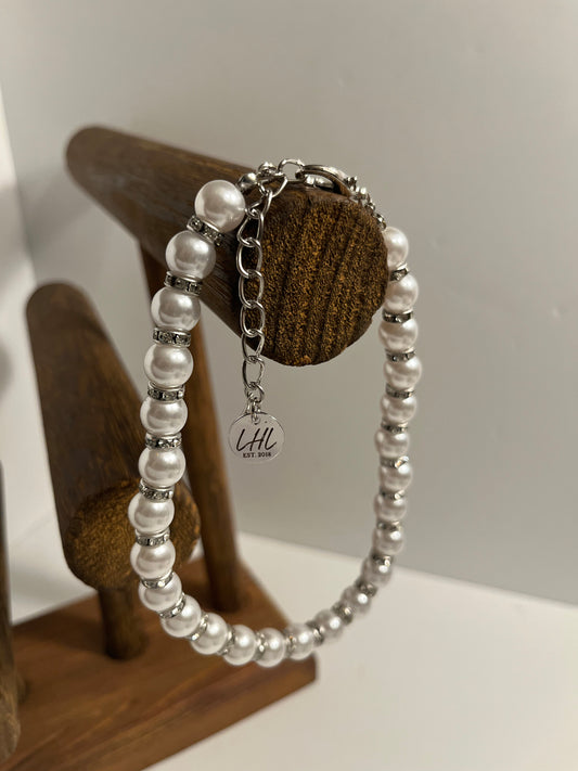 Pearl Dog Necklace