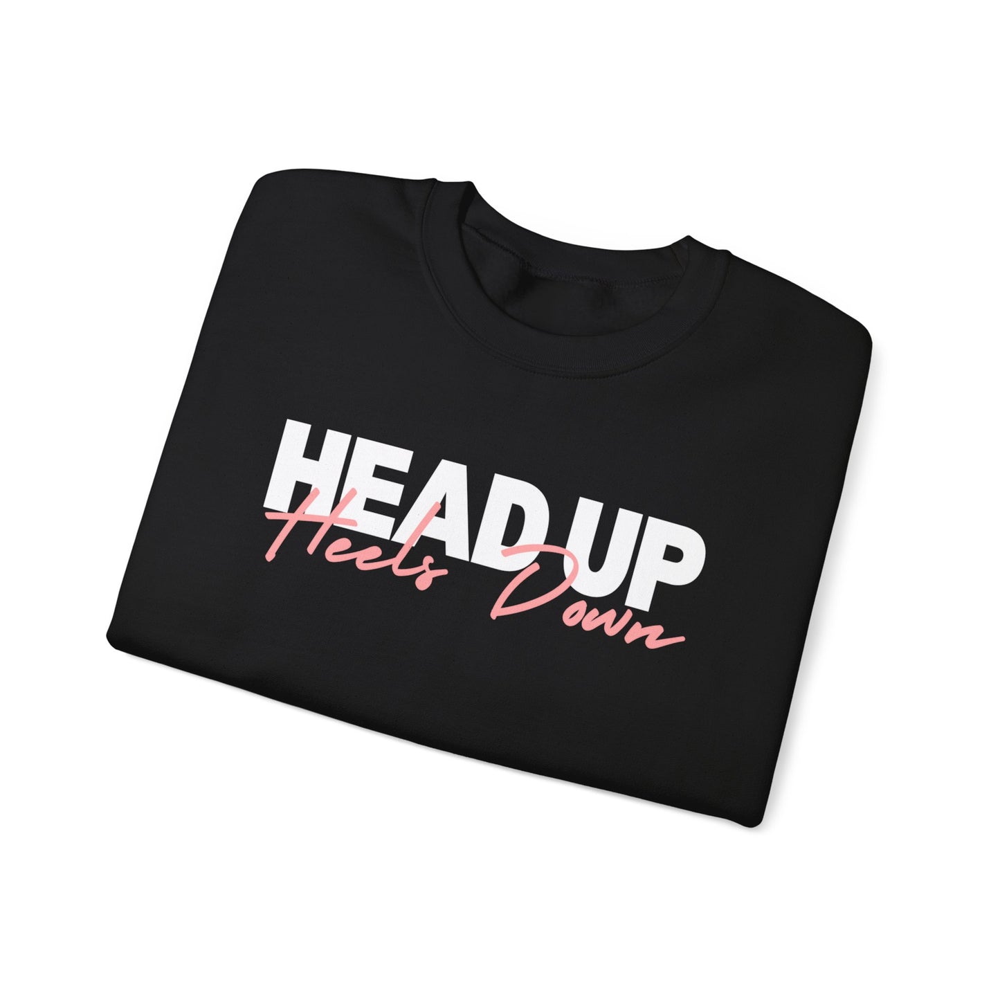 Head up Heels Down Crewneck Sweatshirt