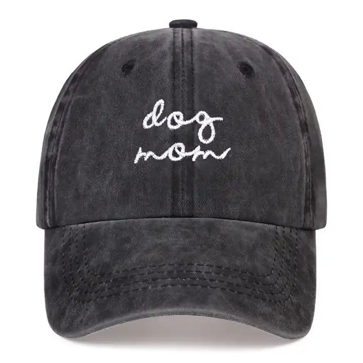 Embroidered Dog Mom Hat